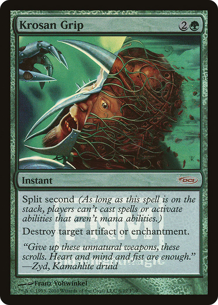 Krosan Grip (FNM-)  Foil - Friday Night Magic 2010
