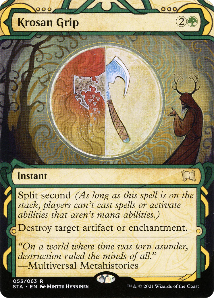 Krosan Grip (STA-053)  Foil - Strixhaven Mystical Archive