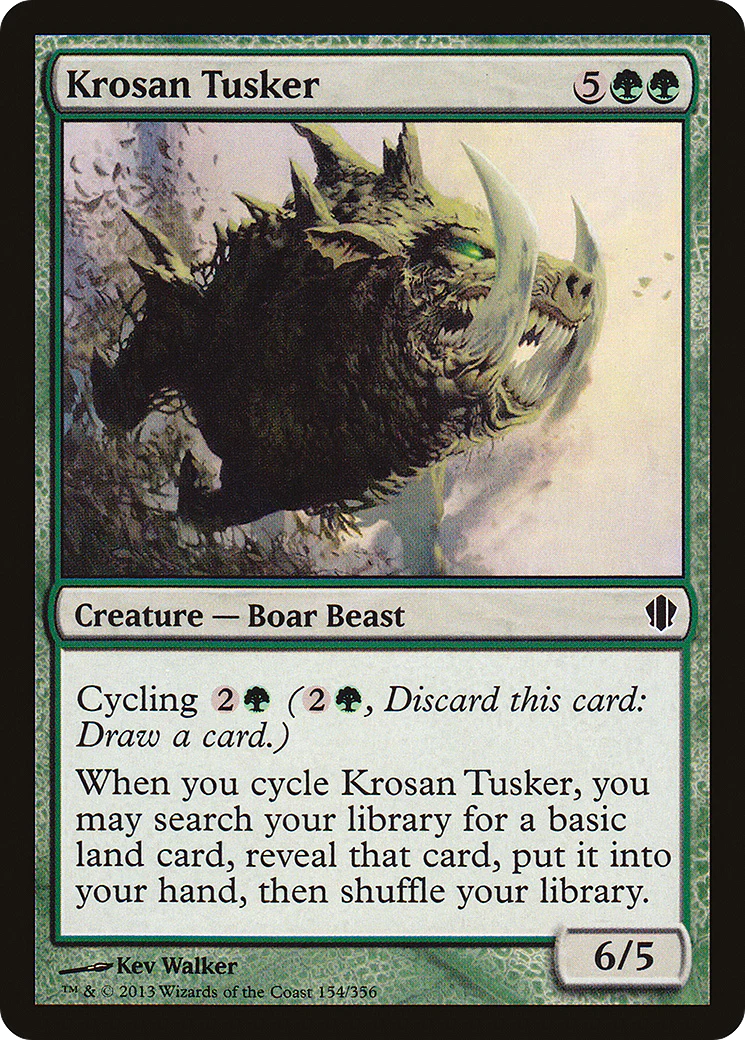 Krosan Tusker (C13-154)  - Commander 2013