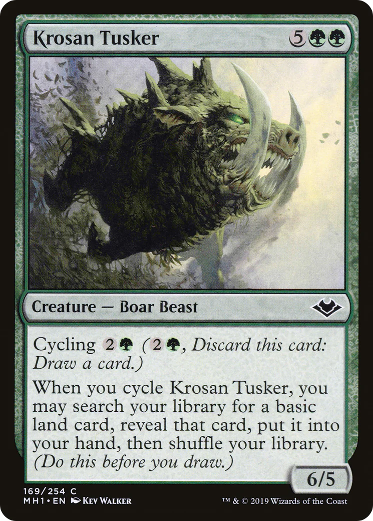Krosan Tusker (MH1-169)  Foil - Modern Horizons