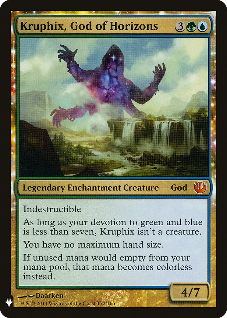 Kruphix, God of Horizons (LIST-152)  - The List
