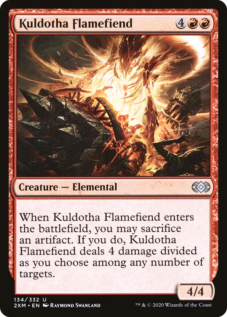Kuldotha Flamefiend (2XM-134)  - Double Masters