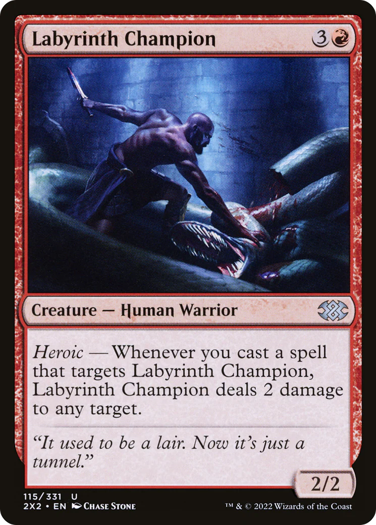 Labyrinth Champion (2X2-115)  - Double Masters 2022