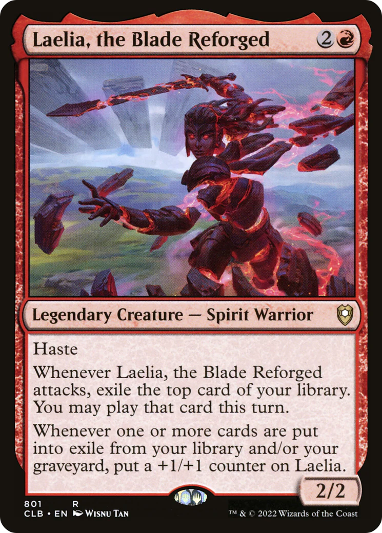 Laelia, the Blade Reforged (CLB-801)  - Commander Legends: Battle for Baldur's Gate