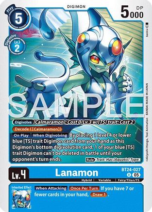 Lanamon (BT24-027) - Time Stranger Foil