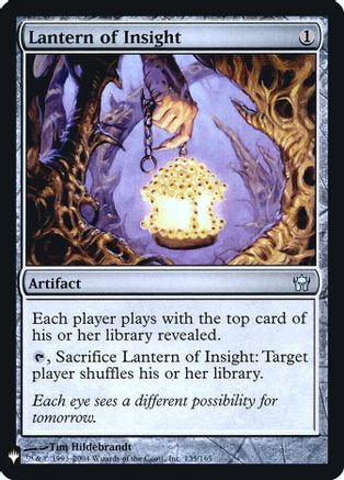 Lantern of Insight (LIST-135)  Foil - The List Reprints