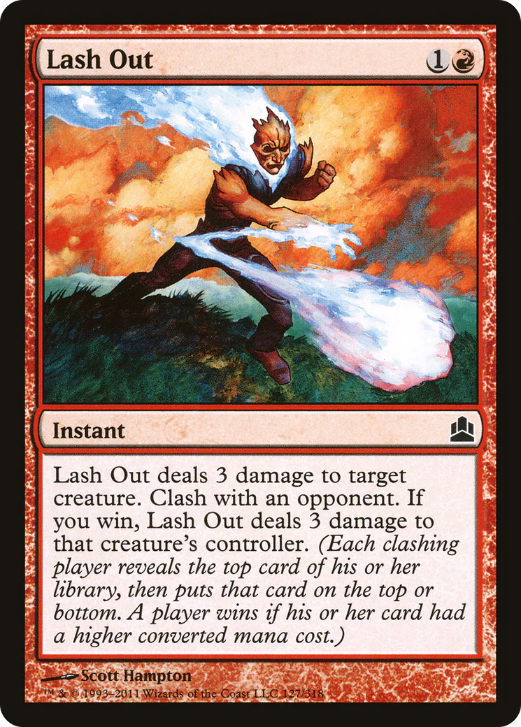 Lash Out (CMD-127)  - Commander 2011
