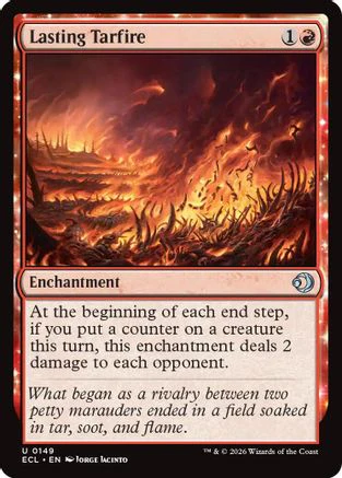 Lasting Tarfire (ECL-149) Foil - Lorwyn Eclipsed