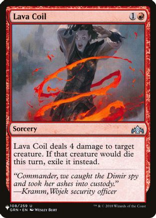 Lava Coil (LIST-108)  - The List Reprints