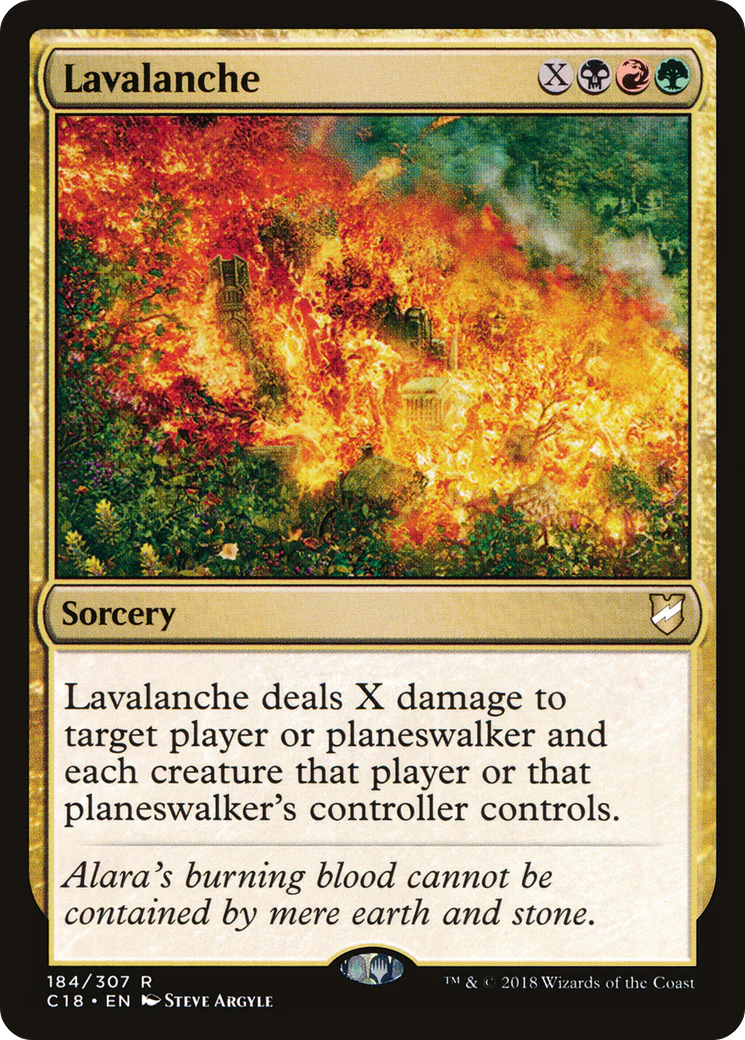 Lavalanche (C18-184)  - Commander 2018