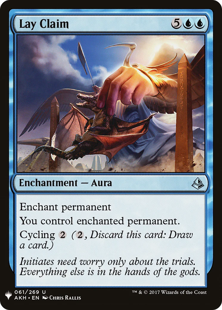 Lay Claim (LIST-061)  - The List