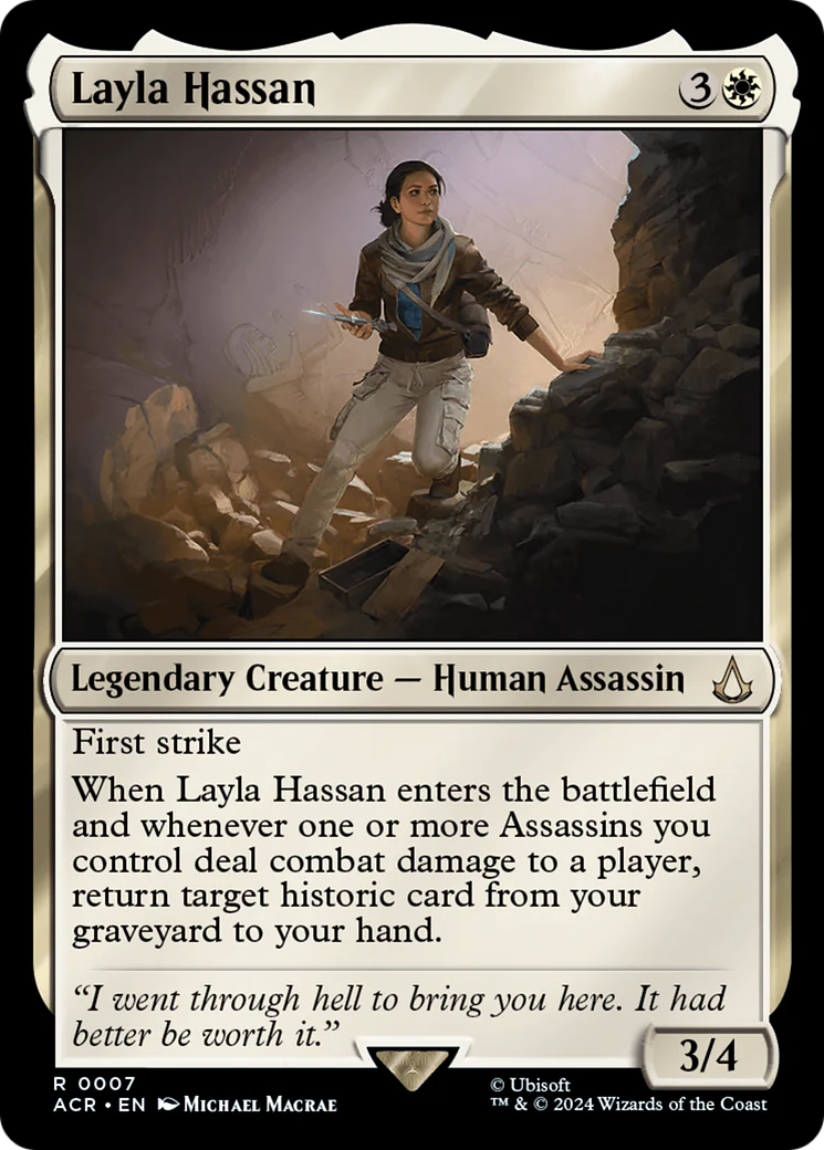 Layla Hassan (ACR-007)  - Assassin's Creed