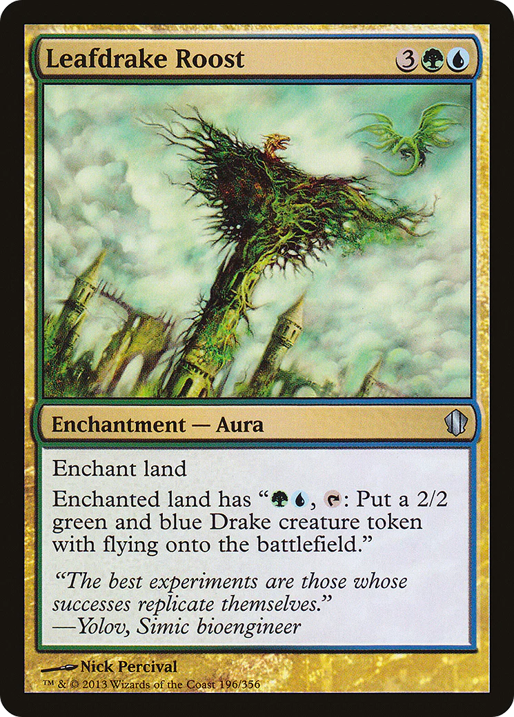 Leafdrake Roost (C13-196)  - Commander 2013