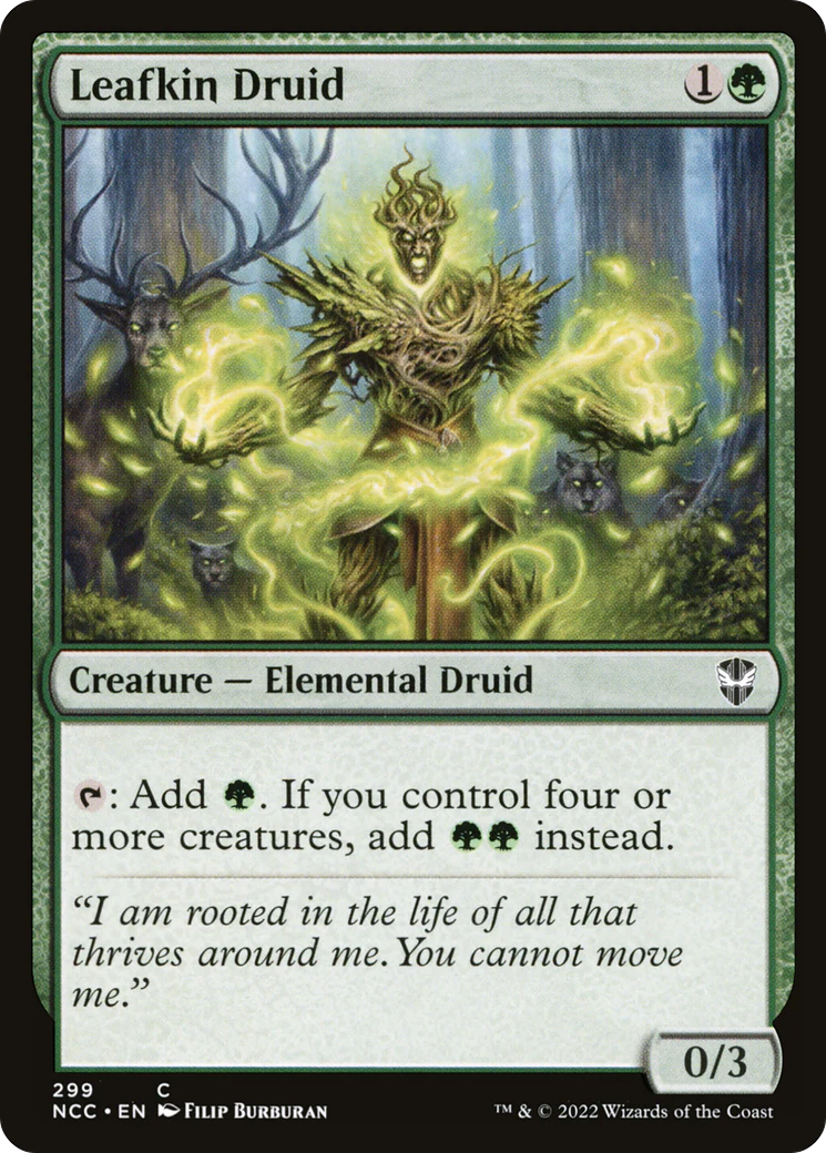 Leafkin Druid (NCC-299)  - New Capenna Commander