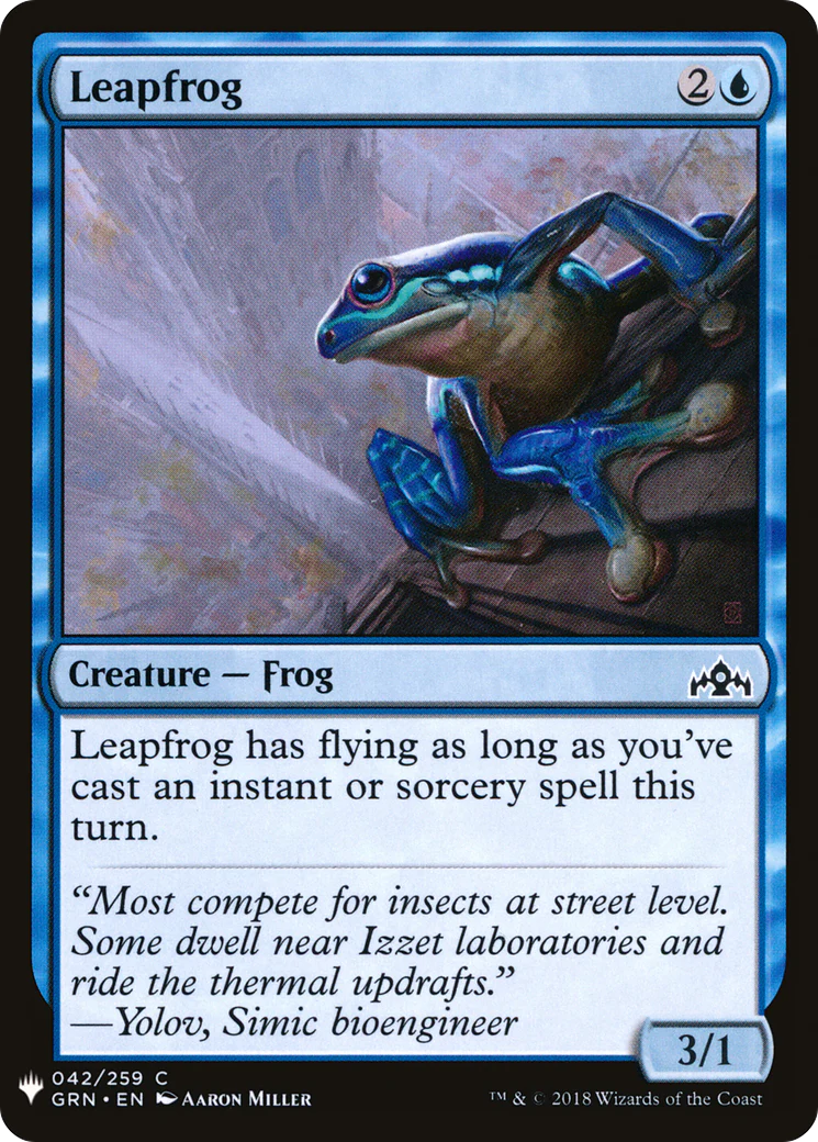 Leapfrog (LIST-042)  - The List