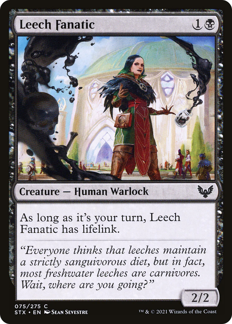 Leech Fanatic (STX-075)  Foil - Strixhaven: School of Mages