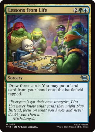 Lessons from Life (TMT-155)  - Teenage Mutant Ninja Turtles