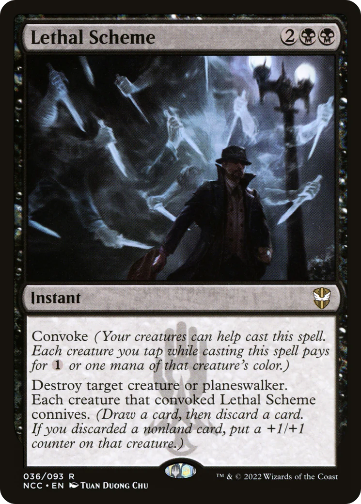 Lethal Scheme (NCC-036)  - New Capenna Commander