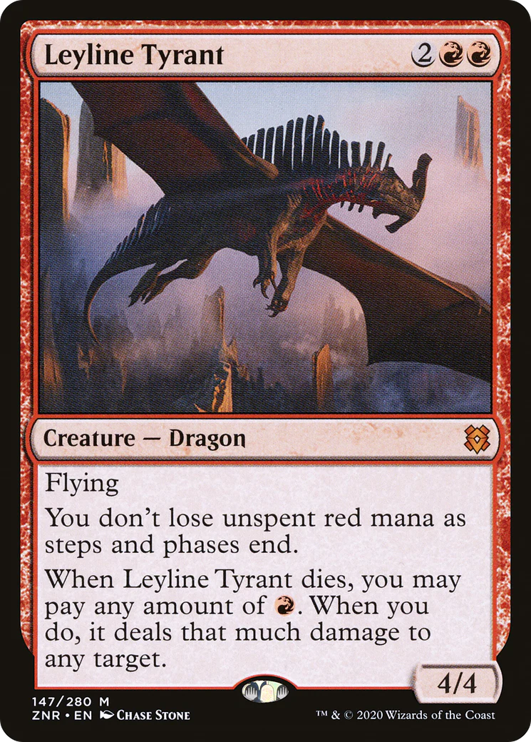 Leyline Tyrant (ZNR-147)  - Zendikar Rising