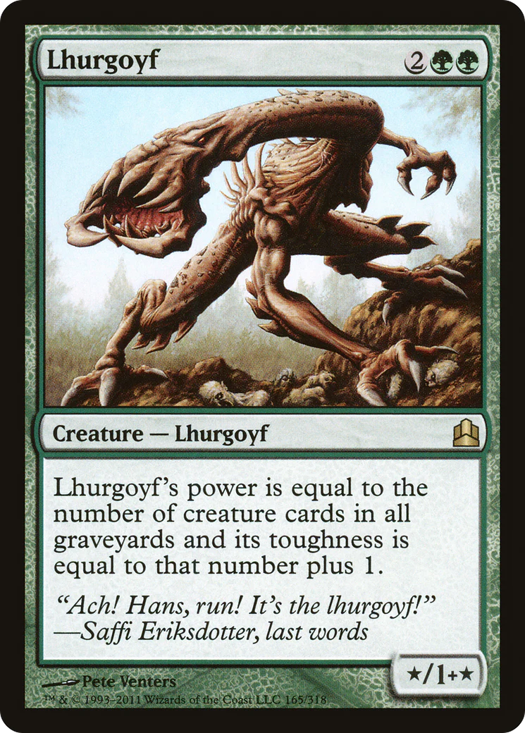 Lhurgoyf (CMD-165)  - Commander 2011