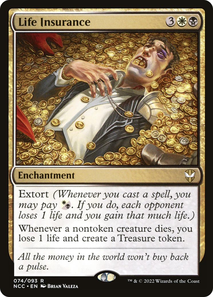 Life Insurance (NCC-074)  - New Capenna Commander