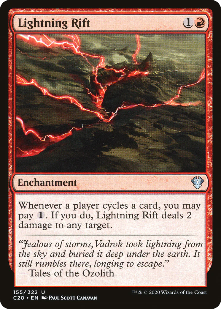 Lightning Rift (C20-155)  - Commander 2020