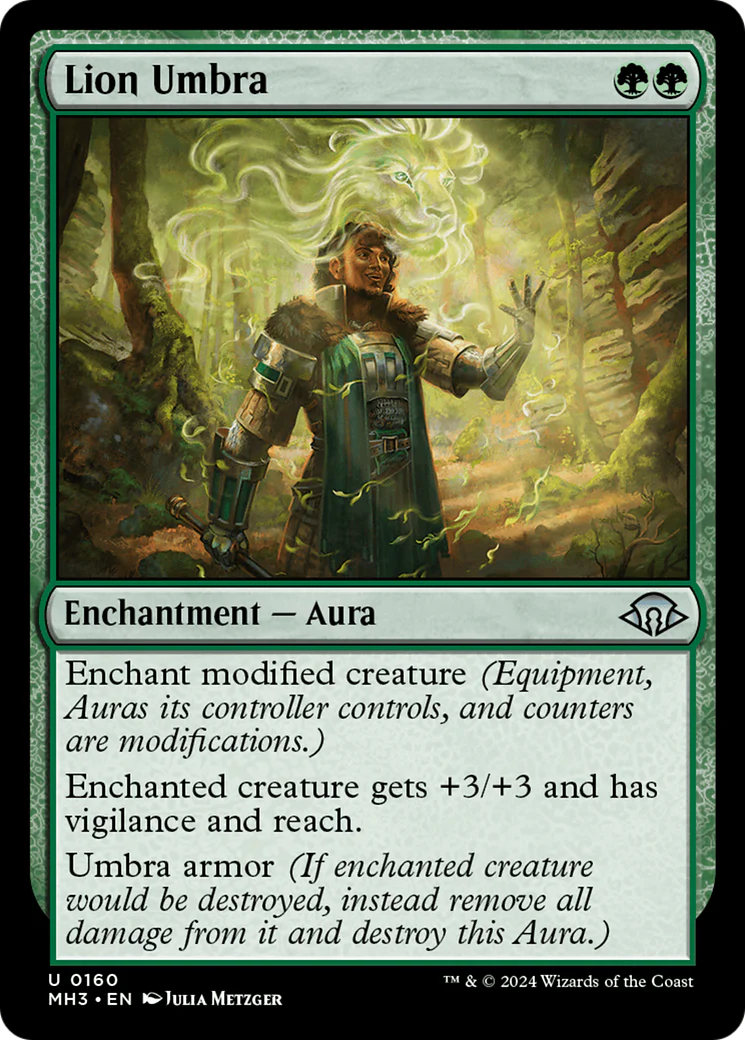 Lion Umbra (MH3-160)  Foil - Modern Horizons 3