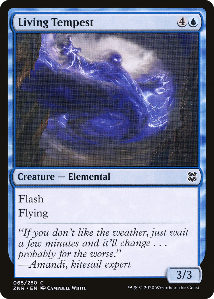 Living Tempest (ZNR-065)  Foil - Zendikar Rising