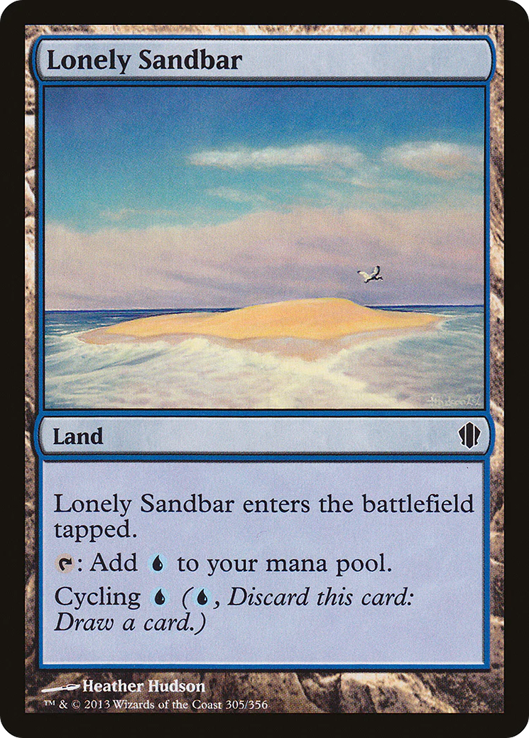 Lonely Sandbar (C13-305)  - Commander 2013