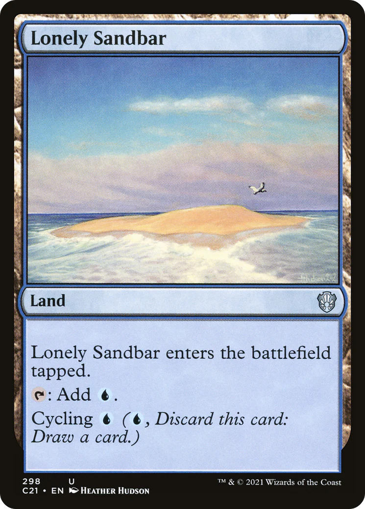 Lonely Sandbar (C21-298)  - Commander 2021