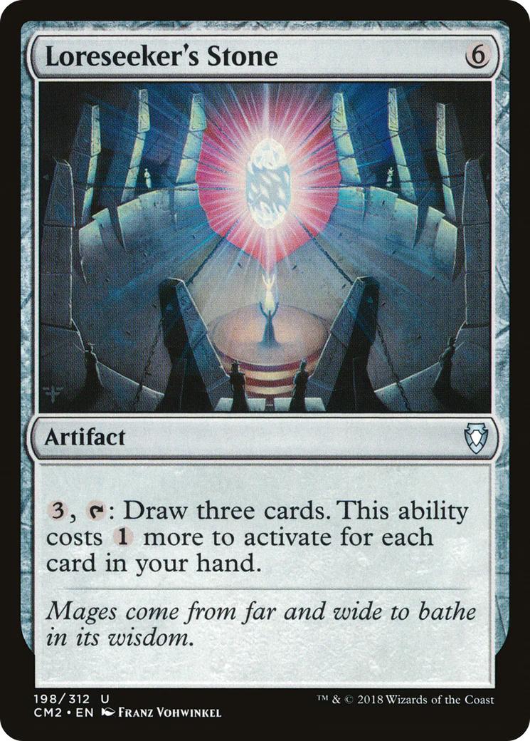 Loreseeker's Stone (CM2-198)  - Commander Anthology Volume II
