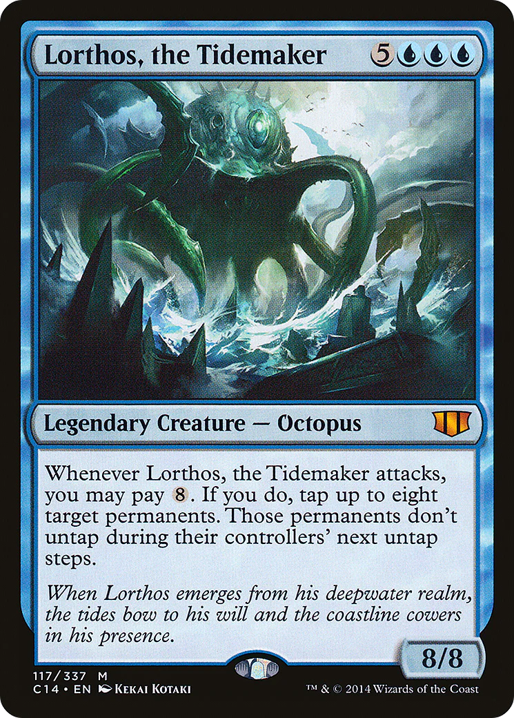 Lorthos, the Tidemaker (C14-117)  - Commander 2014