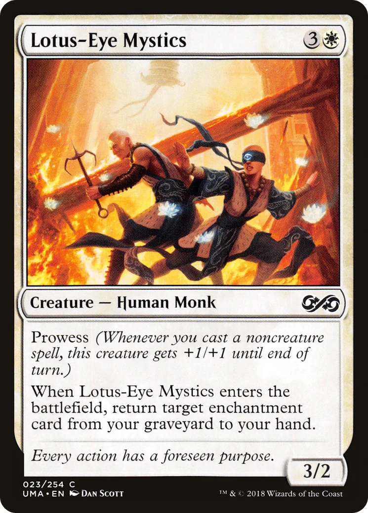 Lotus-Eye Mystics (UMA-023) Foil - Ultimate Masters