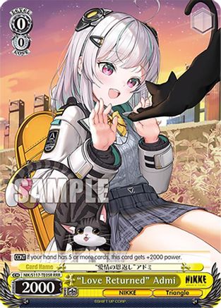 "Love Returned" Admi (RRR) (NIK/S117-TE05R RRR) - GODDESS OF VICTORY: NIKKE