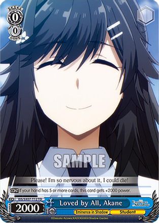 Loved by All, Akane (EIS/SX07-T12) - The Eminence in Shadow