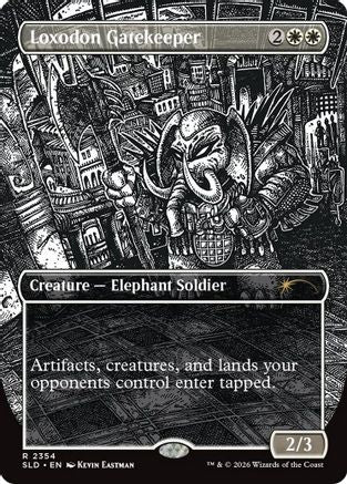 Loxodon Gatekeeper (2354) (SLD-2354)  - Secret Lair Drop Series