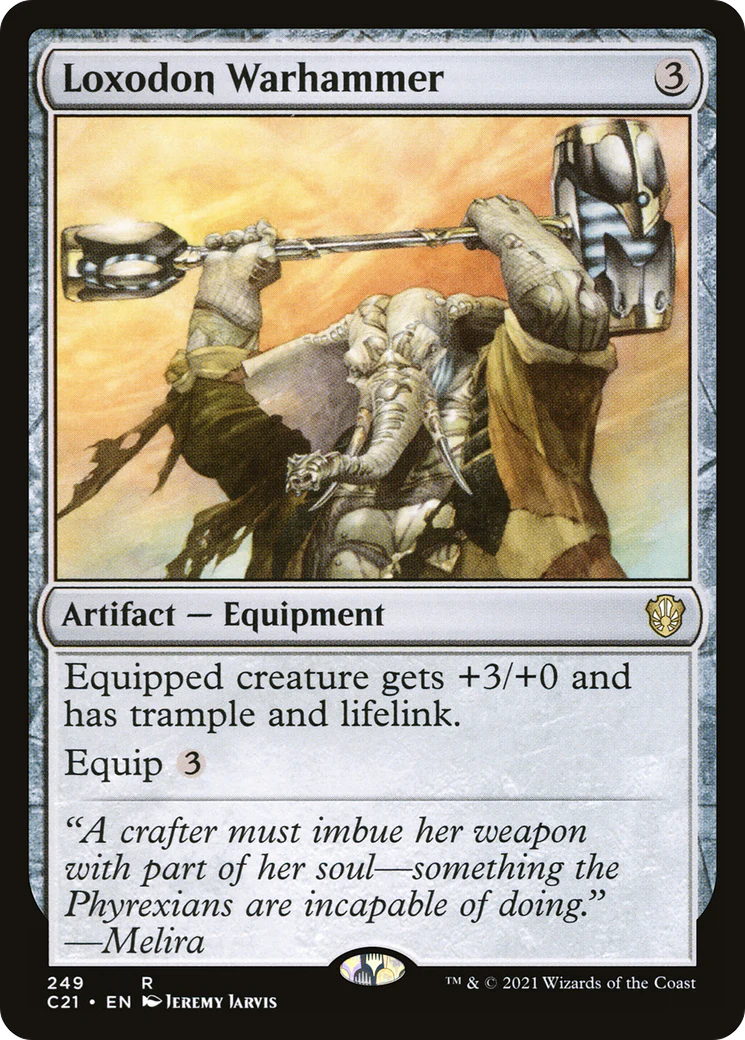 Loxodon Warhammer (C21-249)  - Commander 2021