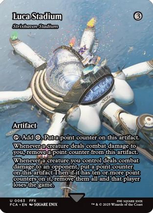 Luca Stadium - Strixhaven Stadium (Showcase) (FCA-063)  Foil - FINAL FANTASY: Through the Ages