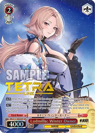 Ludmilla: Winter Owner (SSP) (NIK/S117-E063SSP SSP) - GODDESS OF VICTORY: NIKKE