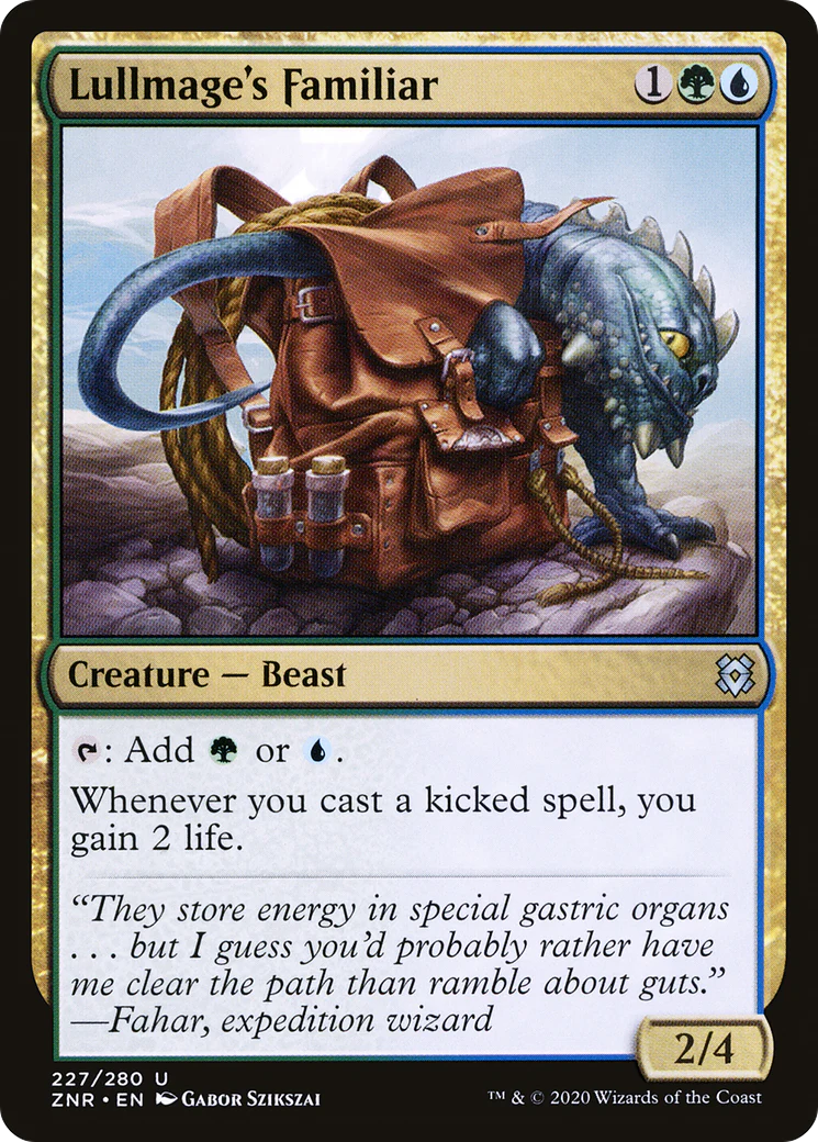 Lullmage's Familiar (ZNR-227)  Foil - Zendikar Rising