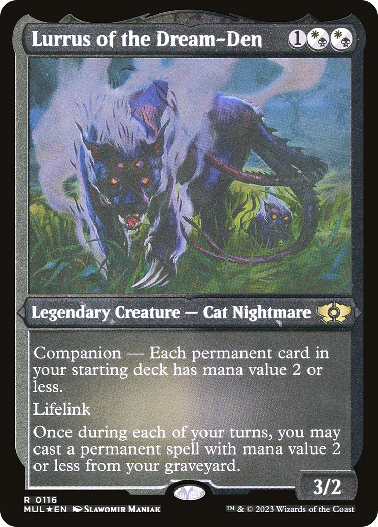 Lurrus of the Dream-Den (Foil Etched) (MUL-116)  Foil - Multiverse Legends: (companion)