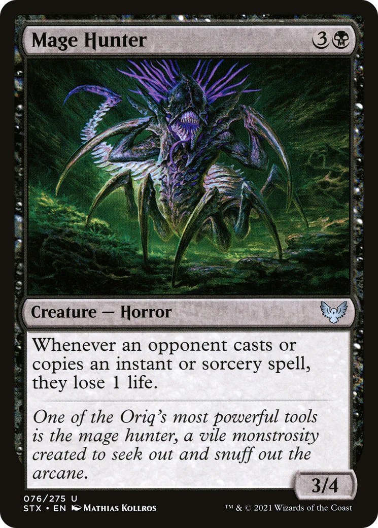 Mage Hunter (STX-076)  Foil - Strixhaven: School of Mages