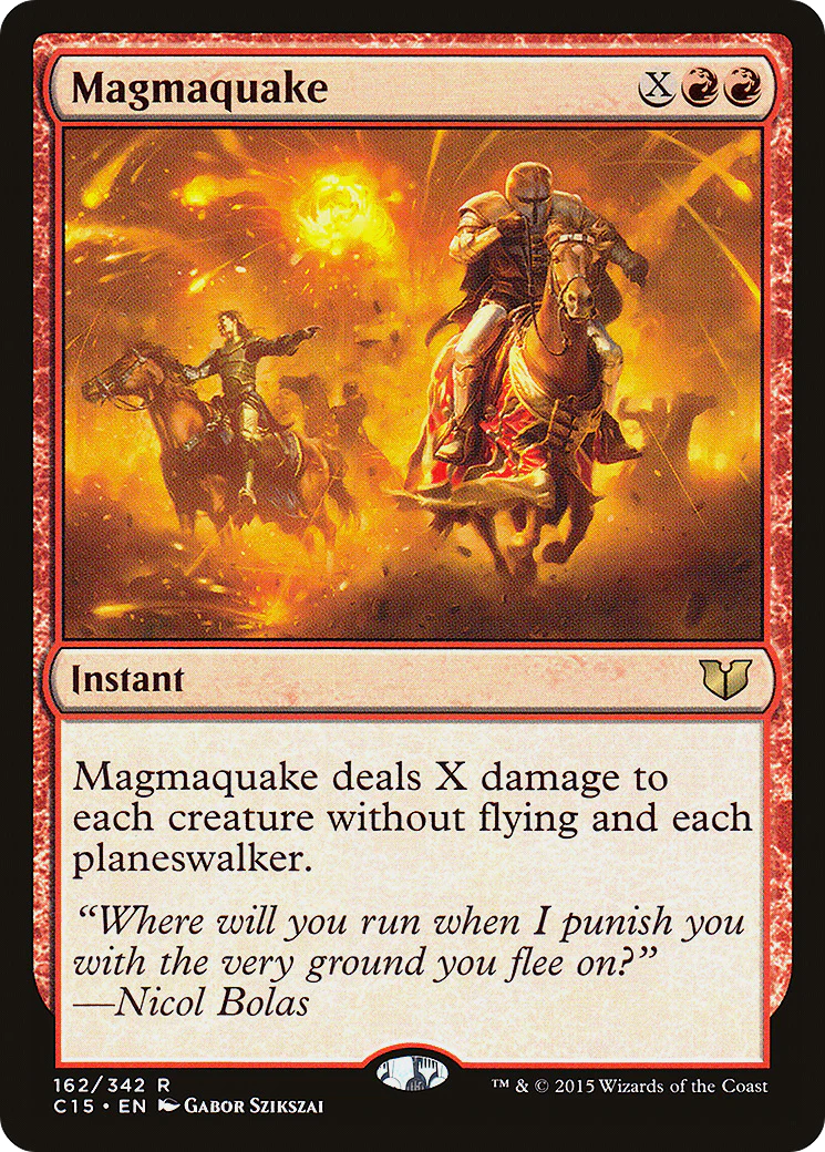 Magmaquake (C15-162)  - Commander 2015