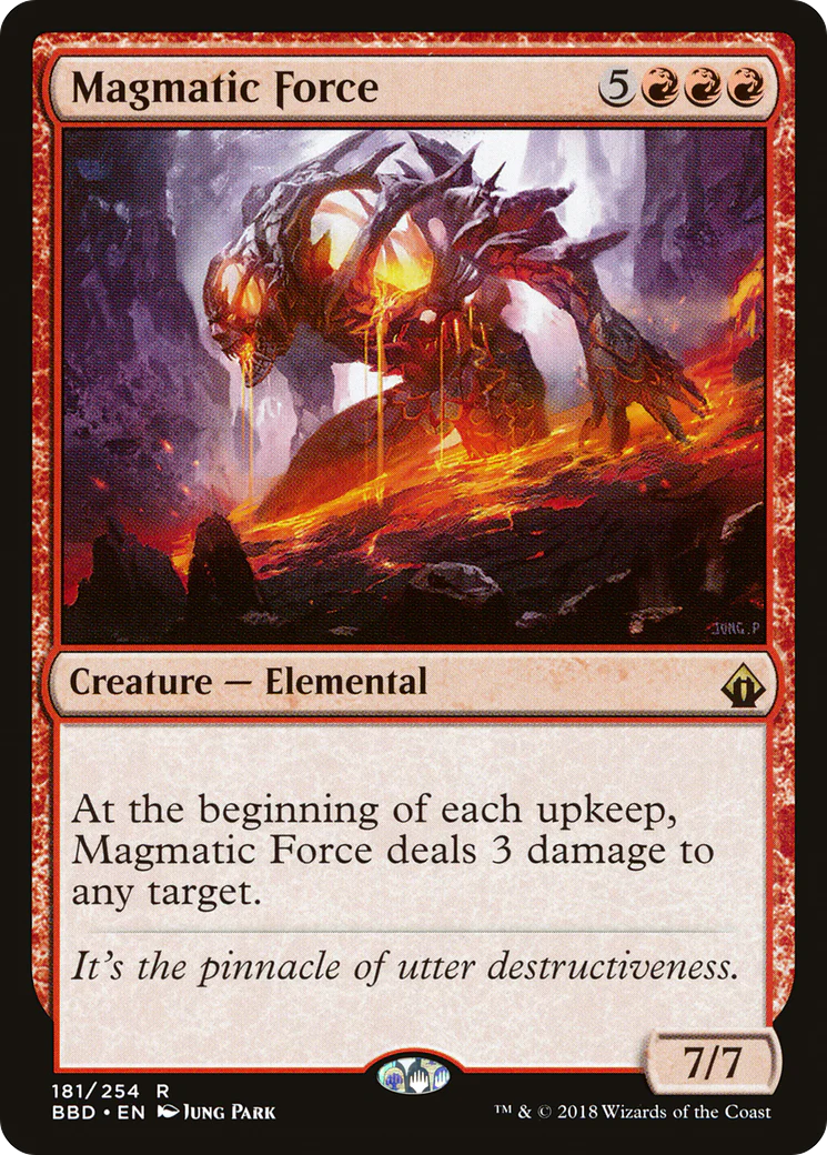 Magmatic Force (BBD-181)  Foil - Battlebond