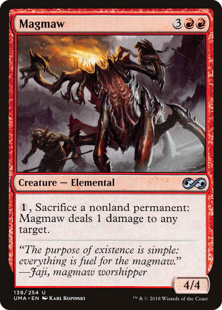 Magmaw (UMA-138)  Foil - Ultimate Masters