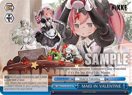 MAID IN VALENTINE (NIK/S117-E114 CR) - GODDESS OF VICTORY: NIKKE