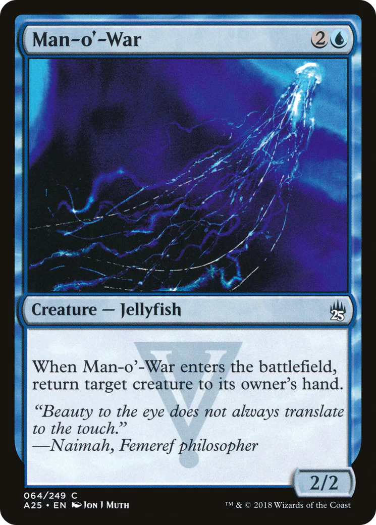 Man-o'-War (A25-064)  - Masters 25