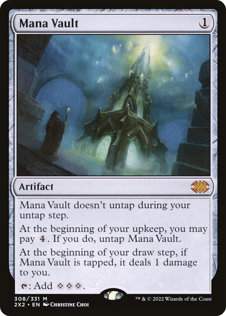 Mana Vault (2X2-308)  Foil - Double Masters 2022