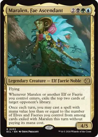 Maralen, Fae Ascendant (ECL-233)  - Lorwyn Eclipsed