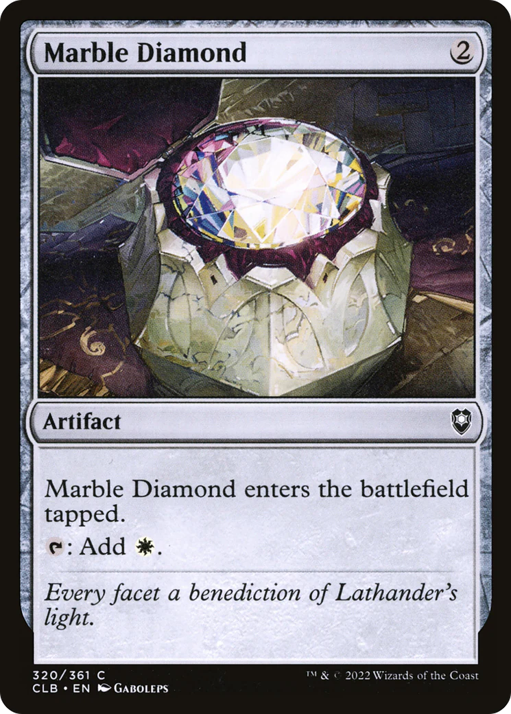 Marble Diamond (CLB-320)  - Commander Legends: Battle for Baldur's Gate